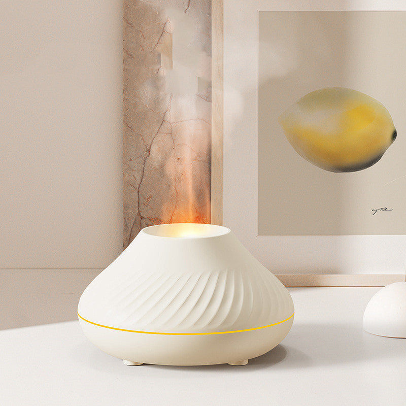 AuraGlow™ RGB Flame Fire Volcano Aroma Diffuser & Humidifier Multi