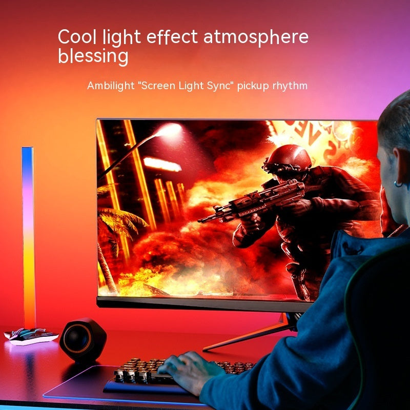 AuraGlow™ E-sports Room Decoration With Screen Synchronization Computer Desktop 2 Lamps light