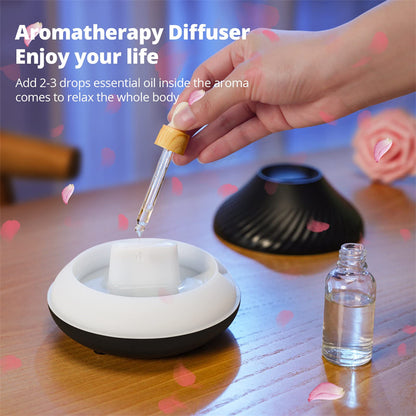 AuraGlow™ RGB Flame Fire Volcano Aroma Diffuser & Humidifier Multi